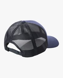 1 Ticket III Trucker Hat Blue MAHWWRTT RVCA