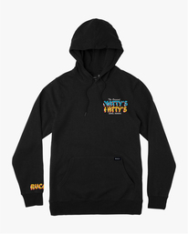 1 Matty's Patty's - Sweat à capuche noir pour Homme Noir P1HOCBRVS9 RVCA