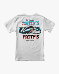 0 Matty's Patty's - T-shirt avec poche pour Homme Blanc P1SSCARVS9 RVCA