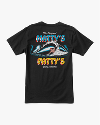 0 Matty's Patty's - T-shirt avec poche pour Homme Noir P1SSCARVS9 RVCA