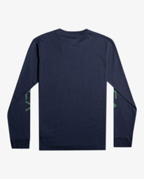 1 Big RVCA - langärmeliges Top für Herren Blau S1LSRARVP0 RVCA
