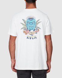 1 Aloha - T-Shirt for Men White S1SSSDRVP0 RVCA