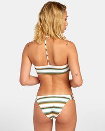 0 Isle Medium - Striped Bikini Bottoms for Women White S3SBRVRVP0 RVCA