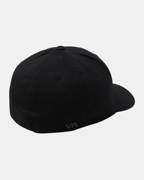10 RVCA Flex Fit - Flexfit Hat for Men Black S5CPRSRVP0 RVCA