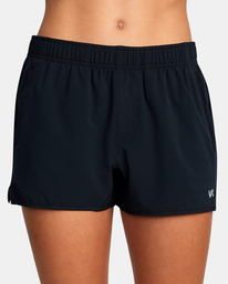 7 Womens Yogger Stretch Short Black T202TRYS RVCA