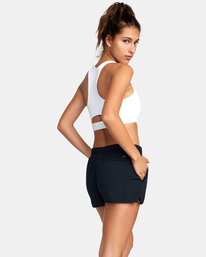 4 Womens Yogger Stretch Short Black T202TRYS RVCA