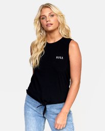 0 En Bloom - Vest Top for Women Black T3SGRARVS0 RVCA