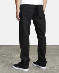 3 Weekend - Jeans mit Straight Fit für Männer Schwarz U1PNRURVF0 RVCA