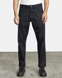 1 New Dawn Pressed - Trousers for Men Black U1PTRHRVF0 RVCA