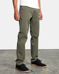 7 The Weekend Stretch - Pantalon pour Homme Vert U1PTRLRVF0 RVCA
