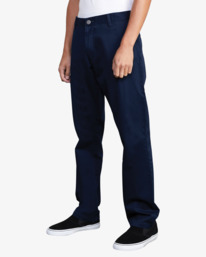 1 The Weekend Stretch - Pantalon pour Homme Bleu U1PTRLRVF0 RVCA