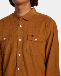 3 Freeman 2022 - Chemise manches longues pour Homme Marron U1SHRQRVF0 RVCA
