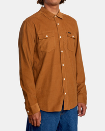 5 Freeman 2022 - Chemise manches longues pour Homme Marron U1SHRQRVF0 RVCA