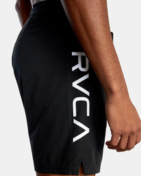 6 Fight Scrapper - Workout Shorts for Men Black U4WKMARVF0 RVCA