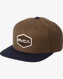 0 Commonwealth - Casquette snapback pour Homme  U5CPRJRVF0 RVCA