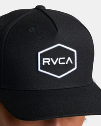 8 Commonwealth - Casquette snapback pour Homme  U5CPRJRVF0 RVCA