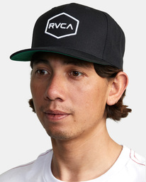 4 Commonwealth - Casquette snapback pour Homme  U5CPRJRVF0 RVCA
