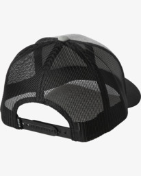 2 Ticket - Trucker Cap for Men Gray U5CPRRRVF0 RVCA
