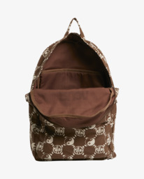 5 RVCA Healing Backpack Brown UVJBP00137 RVCA