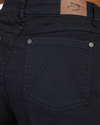 3 Show Up Denim Shorts Black UVJDS00110 RVCA