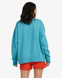 2 RVCA Dawsons Crewneck Sweatshirt Grey UVJFT00106 RVCA