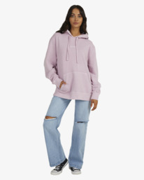 4 SCORED OS HOODIE Pink UVJFT00118 RVCA
