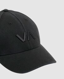 2 VA Baseball Cap Black UVJHA00152 RVCA