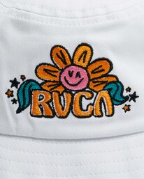 3 UNITED POPS BUCKET White UVJHA00157 RVCA