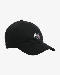 2 Roses Only Dad Cap Black UVJHA00166 RVCA