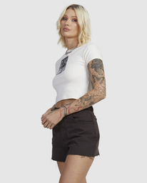 2 RECEPTION BABY T-SHIRT White UVJKT00165 RVCA