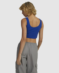 2 Grounded Scooped Tank Purple UVJKT00175 RVCA