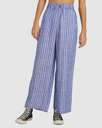 6 Nautycal Pants Black UVJNP00115 RVCA
