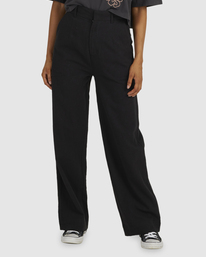 3 TEXTURED WEST COAST TROUSER  UVJNP00126 RVCA