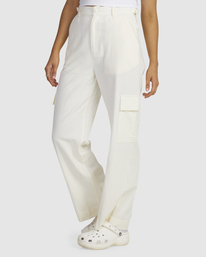 Linen cargo trousers on sale womens