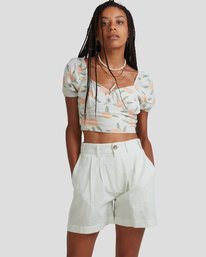 rvca, Yacht Club Short Shorts, PISTACHIO (pis) YACHT CLUB SHORT UVJNS00106