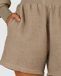 4 WAFFLE POPS SHORT Grey UVJNS00120 RVCA