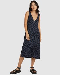 1 Strata Kim Dress Grey UVJWD00125 RVCA