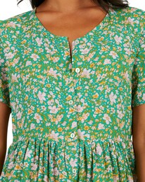 4 PETAL TIERED MINI DRESS Multicolor UVJWD00147 RVCA