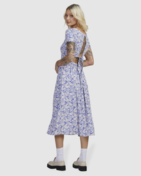 3 DAIS MIDI DRESS Purple UVJWD00169 RVCA
