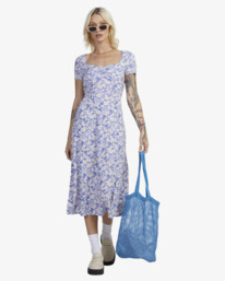 2 DAIS MIDI DRESS Purple UVJWD00169 RVCA