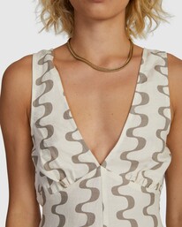 4 Happy Hour Playsuit White UVJWD00185 RVCA