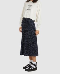 5 Strata Annika Skirt Grey UVJWK00108 RVCA
