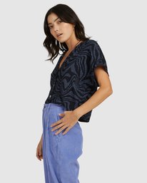 3 Strata Shirt Grey UVJWT00110 RVCA