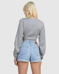 ECLIPSE LS TIE FRONT TOP  UVJWT00131