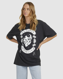 1 Cosmic Tee Black UVJZT00127 RVCA