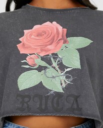 3 ROSES HALF RUMMAGE Black UVJZT00156 RVCA