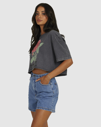 4 ROSES HALF RUMMAGE Black UVJZT00156 RVCA