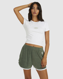 0 RVCA STREET BABY T-SHIRT White UVJZT00160 RVCA