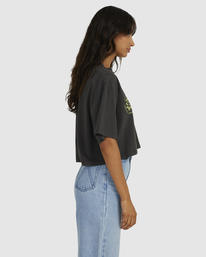 3 Chaos Half Rummage - Camiseta para Mujer Negro UVJZT00163 RVCA