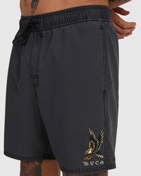 3 KRAK EAGLE ELASTIC Black UVYBS00115 RVCA